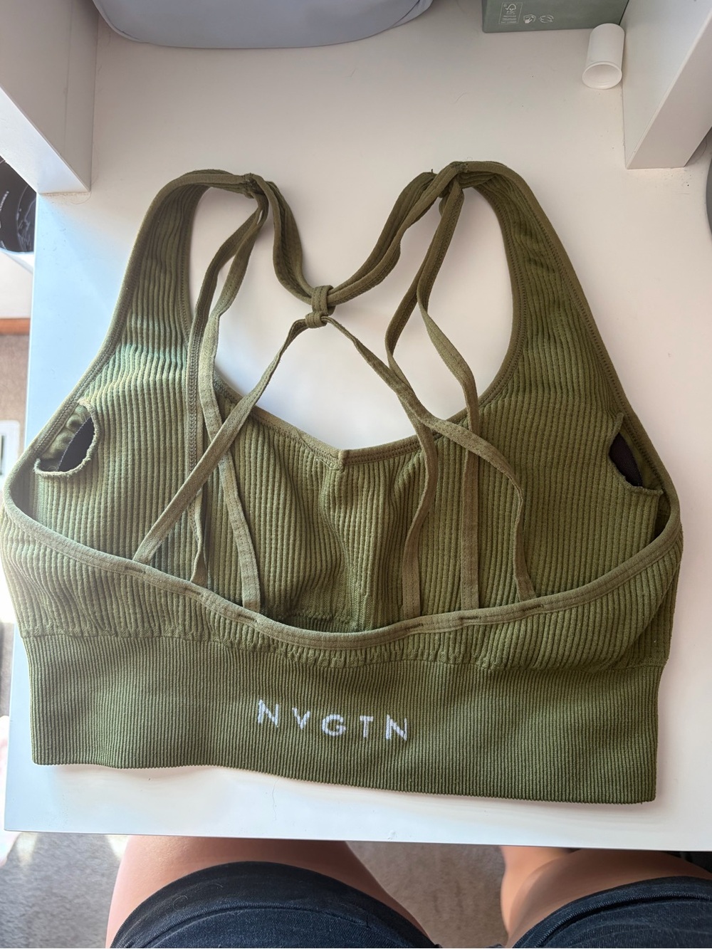 NVGTN size M sports bra comes
